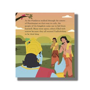 Mahabharata Stories | Living In Exile Book Paperback (Om Kidz)