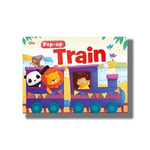 Popup Train | Board Book (Om Kidz)