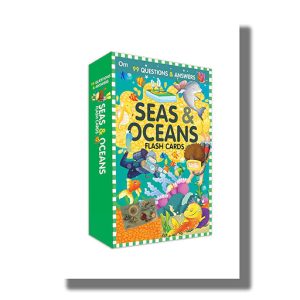 99 Questions And Answers Seas and Oceans Flash Cards | Book Paperback (Om Kidz)