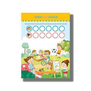 Brain Games For Kids | Brain Games Activity Book 1 Age 5-6 Level 1 | Book Paperback (Om Kidz)