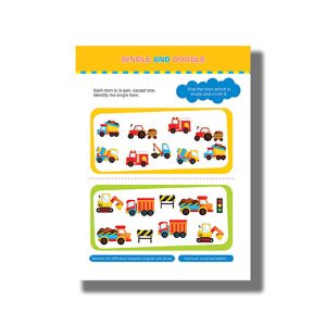 Brain Games For Kids | Brain Games Activity Book 2 Age 5-6 Level 1 | Book Paperback (Om Kidz)