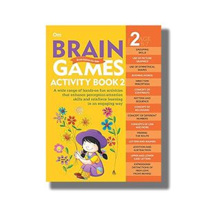 Brain Games for Kids | Brain Games Activity Book Level 2 (Book 2) | Book Paperback (Om Kidz)