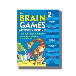 Brain Games for Kids | Brain Games Activity Book Level 2 (Book 7) | Book Paperback (Om Kidz)