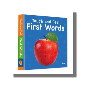 Touch and Feel First Words | Board Book (Om Kidz)