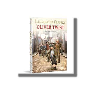 Oliver Twist | Illustrated Abridged Children Classics | Book Hardcover (Wonder House) Charles Dickens