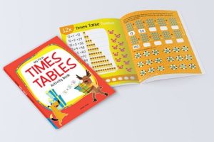 My First Times Tables Activity Book | Multiplication Tables From 1 - 20 With Fun And Easy Math Activities For Children | Board Book (Wonder House Book)