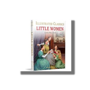 Little Women | Illustrated Abridged Children Classics | Book Hardcover (Wonder House) Louisa May Alcott