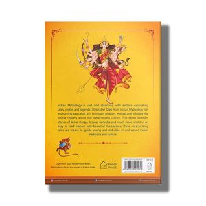 Llustrated Tales From Indian Mythology | Book Hardcover (Wonder House Books)