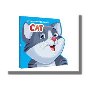 My First Shaped Board Book | Cat | Book Hardcover (Wonder House Book)