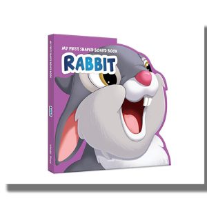 My First Shaped Board Book | Rabbit | Book Hardcover (Wonder House Book)