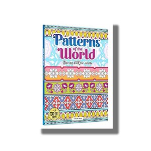 Patterns Of the World Coloring Book For Adults | Book Paperback (Wonder House)