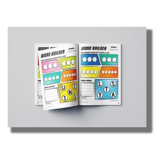 Word Builder Activity Book For Children | Make Meaningful Words With The Given Letters Level 2 | Book Paperback (Wonder House Book)