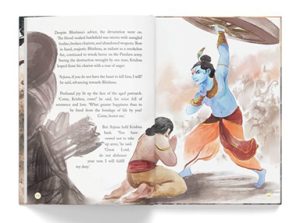 Mahabharata | Illustrated Tales From Ancient India (Deluxe Edition) | Book Hardcover (Wonder House Book) Anupa La