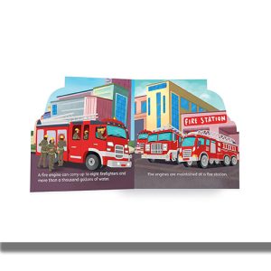 My First Shaped Board Book | Fire Engine | Book Hardcover (Wonder House Book)