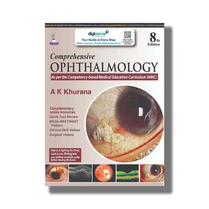 Comprehensive Ophthalmologe 8Th 2022 Edition | Book Paperback (A K Khurana)