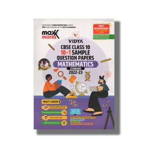 Vidya Cbse Mathematics (Standard) 10+1 Sample Questions Papers Class 10 For 2023 Exam | Book Paperback