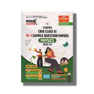 Vidya Cbse Physics 10+1 Sample Questions Papers Class 12 For 2023 Exam | Book Paperback