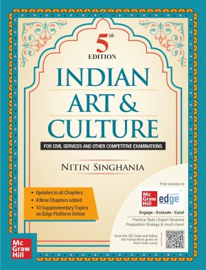 Indian Art and Culture For Civil Services And Other Competitive Examinations 5Th 2024-25 Edition | Book Paperback (Nitin Singhania)