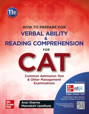 How To Prepare For Verbal Ability And Reading Comprehension For Cat 11Th 2024-25 Edition | Book Paperback (Arun Sharma)