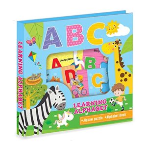 Abc Puzzle With Book Nov 030 | Book Hardcover (Hello Friend)