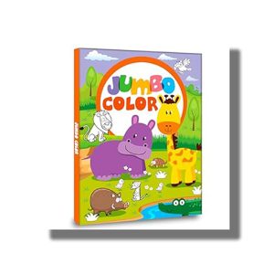 Jumbo Colour Incredible Dinosaur Colouring Book | Book Paperback (Hello Friend) Col 030