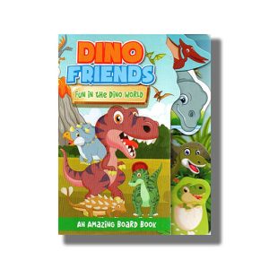 Dino Friends An Amazing Board Book Ffb 004 | Book Hardcover (Hello Friend)