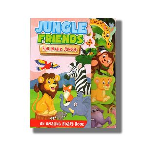 Jungle Friends An Amazing Board Book Ffb 003 | Book Hardcover (Hello Friend)