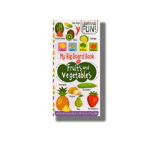 My Big Board Book Of Fruits & Vegetables Mfb 005 | Book Hardcover (Hello Friend)