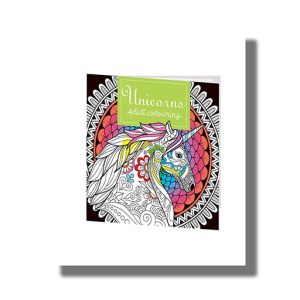 Unicorn Adult Colouring | Book Paperback (Hello Friend)