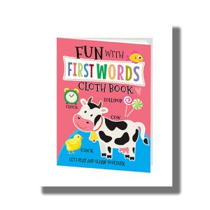 First Words Cloth Book | (Hello Friend)