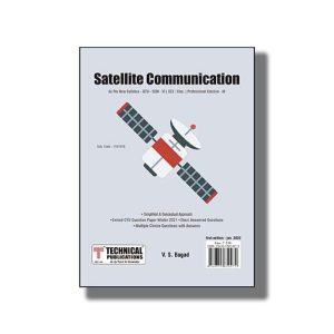 Satellite Communication Ec Engineering Semester 6 Gtu Degree Engineering 2022 Edition | Book Paperback (Technical) V S Bagad