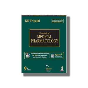 Essentials Of Medical Pharmacology 9th Edition 2025-26 | Book Hardcover (K D Tripathi)