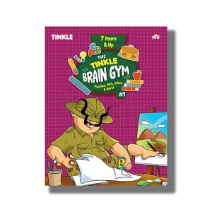 Tinkle Brain Gym Puzzles Diys Jokes & More Vol 1 | Book Paperback (Moonstone)