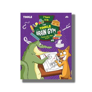 Tinkle Brain Gym Puzzles Diys Jokes & More Vol 5 | Book Paperback (Moonstone)