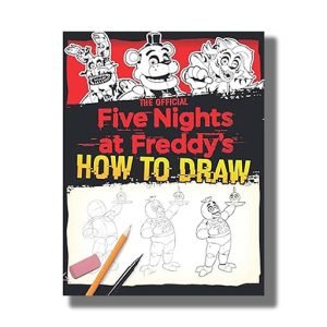 Official Five Nights At Freddys How To Draw | Book Paperback (Scott Cawthon)