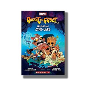 Marvel Rocket and Groot | Hunt For Star Lord | Book Paperback (Amanda Deibert)