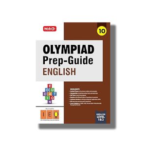 IEO Olympiad Prep Guide English Class 10 Useful For Level 1 & 2 2025-26 Edition | Book Paperback (Mtg)