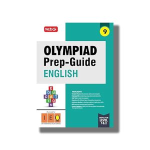 IEO Olympiad Prep Guide English Class 9 Useful For Level 1 & 2 2025-26 Edition | Book Paperback (Mtg)