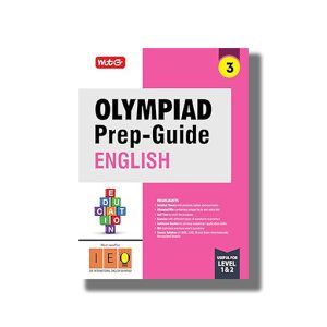 IEO Olympiad Prep Guide English Class 3 Useful For Level 1 & 2 2025-26 Edition | Book Paperback (Mtg)