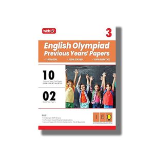 IEO International English Olympiad Previous Years Papers Class 3 2025-26 Edition | Book Paperback (Mtg)