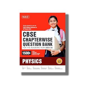 CBSE Chapterwise Qusention Bank Solved Papers Physics Class 12 2025-26 Edition | Book Paperback (Mtg)