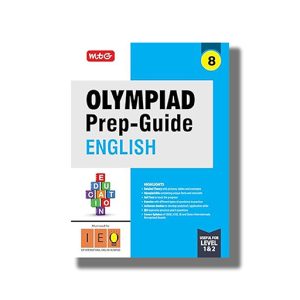 IEO Olympiad Prep Guide English Class 8 Useful For Level 1 & 2 2025-26 Edition | Book Paperback (Mtg)