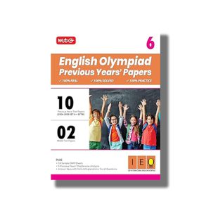 IEO International English Olympiad Previous Years Papers Class 6 2025-26 Edition | Book Paperback (Mtg)