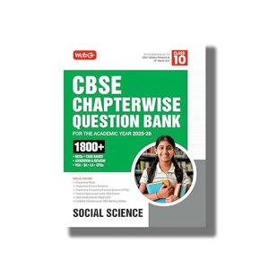 CBSE Chapterwise Question Bank Solved Papers Social Science Class 10 2025-26 Edition | Book Paperback (Mtg)