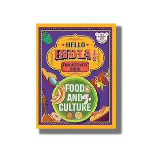 Hello India! A Fun India Activity Book | Food and Culture | Book Paperback (Red Panda)