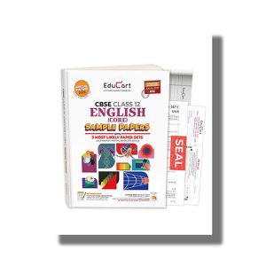 Educart CBSE Sample Question Papers English (Core) Class 12 2024-25 Edition | Book Paperback