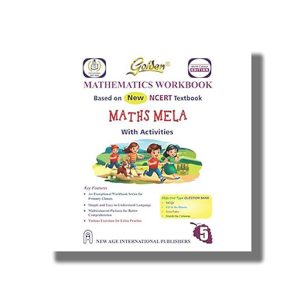 Golden Mathematics Workbook Class 5 | Based on New NCERT Textbook Maths Mela | 2025-26 Edition | Book Paperback