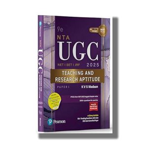 NTA UGC NET General Paper 1 Teaching and Research Aptitude English Medium 9th 2025-26 Edition | Book Paperback (Pearson) KVS Madaan