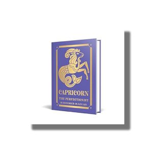 Capricorn | The Perfectionist | Book Hardcover (Fingerprint)