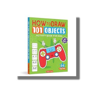 How To Draw 101 Objects | Activity Books for Kids | Book Paperback (Wonder House Book)